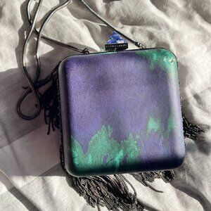 Monika Chiang Tie Dye Evening Bag/Clutch/Purse/Crossbody